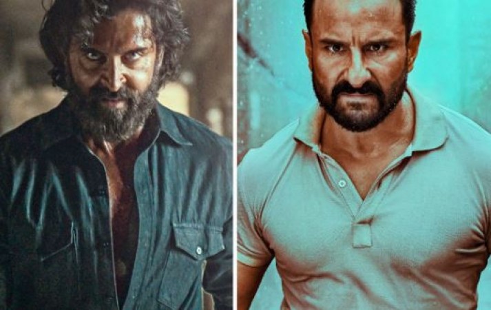 Saif Ali Khan practiced with real weapons for the encounter with Hrithik Roshan