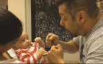 Cuteness overloaded! Salman and Ahil's special connection