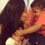 Kanchi Kaul shared an adorable picture of her two sons