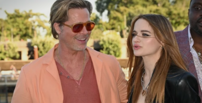 What is it like working with Brad Pitt? Joey King answers