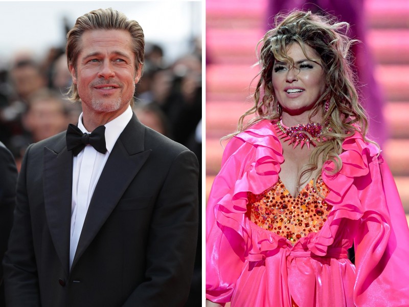 Shania Twain poked at Brad Pitt 57th birthday, says finally 'impressed