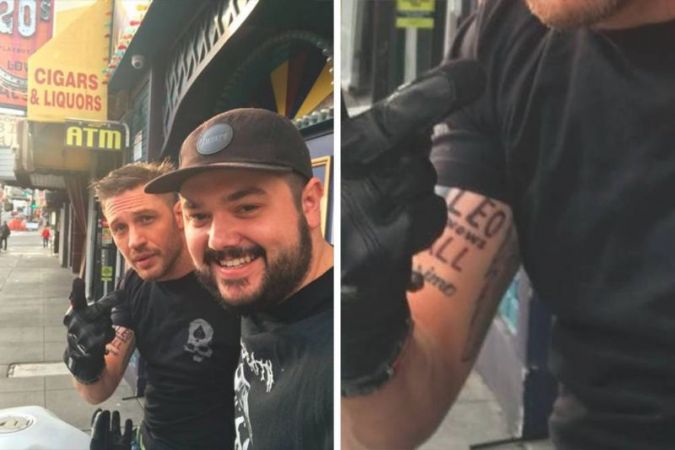 Why Hollywood Fame Tom Hardy Tattooed 