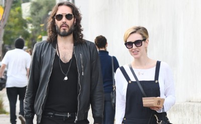 Russell brand wife finds his energy level exhausting