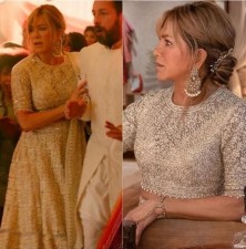 Watch, Jennifer Aniston wore Manish Malhotra’s  lehenga in Murder Mystery 2
