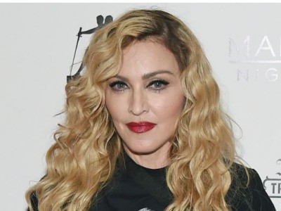 Madonna is seen in New York City for the first time after being admitted to the hospital