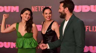 Here's Why: Alia Bhatt co-star of Hearts of Stone Gal Gadot, and Jamie Dornan can't stop laughing