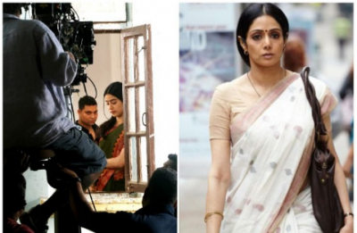Don't you think Janhvi gives a resembles of Sridevi from the set of 'Dhadak'