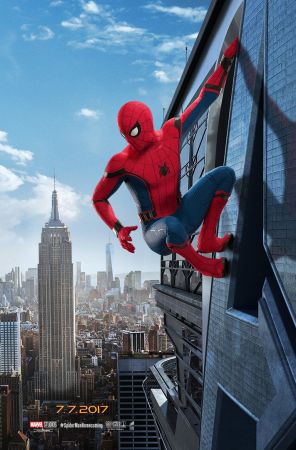 The first poster of Spider-Man Homecoming is out and you can't miss it