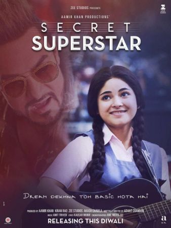 Here is an another poster of Secret Superstar