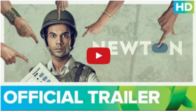 Official Trailer of Newton will excite you for the film