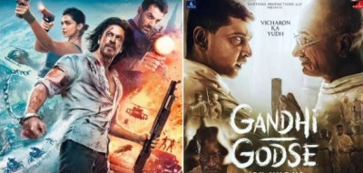 Pathaan Vs Gandhi Godse-Ek Yudh: Rajkumar Santoshi’s film swept away by SRK’ s Film
