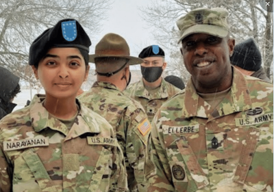 Tamil Diva Akila Narayanan joins US Army?