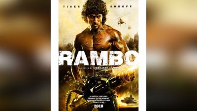 The first look poster of Tiger Shroff's 'Rambo' is out