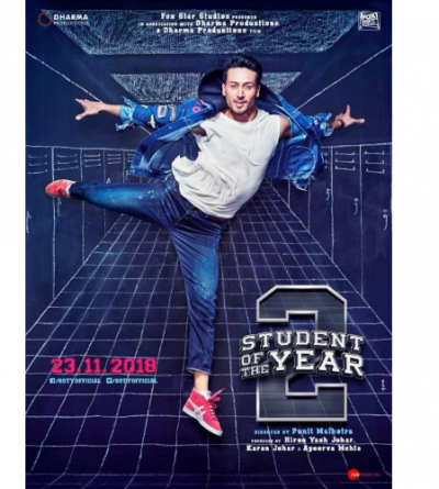 Watch Tiger Shroff's cool look in his 'Student of the Year 2' poster