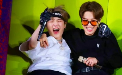 BTS's  SUGA and Jimin working on new music together...