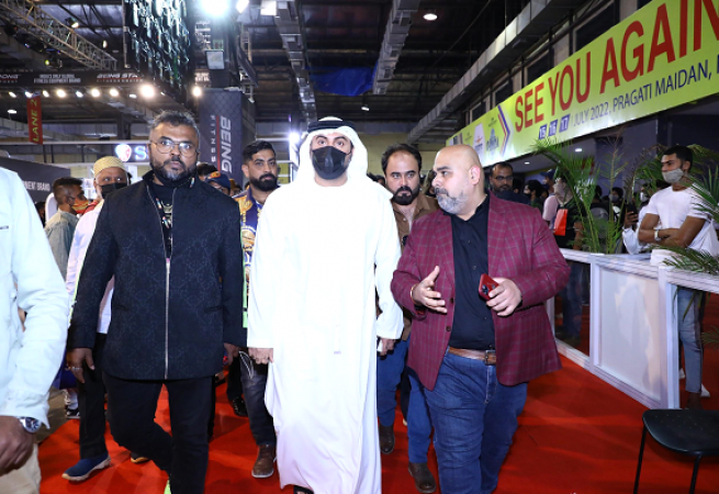 Emirati entrepreneur Dr. Bu Abdullah's visit to IHFS expo 2021