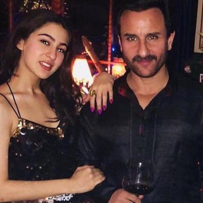 Sara Ali Khan reveals she doesn't often talk about films with father Saif Ali Khan