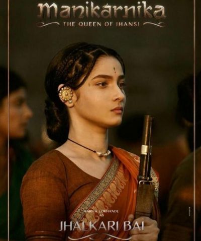 This new poster of the Manikarnika: The Queen of Jhansi is out:  Ankita Lokhande looks fierce as Jhalkari Bai