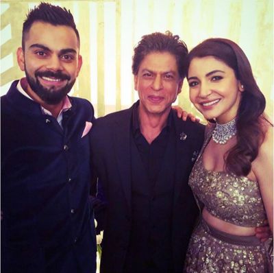 Did you miss this special Bhangra dance of SRK with Anushka and guess what Virat accompanied them