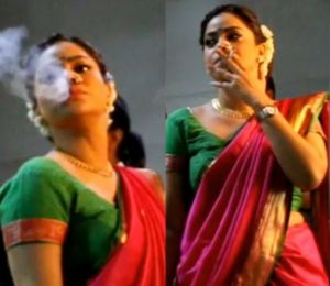 Sumona Chakravarti and know another TV actress who smoke cigarette