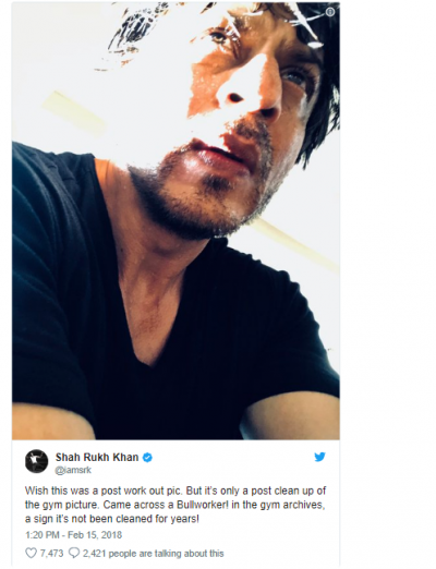 Photo! Selfie Time for Shah Rukh Khan