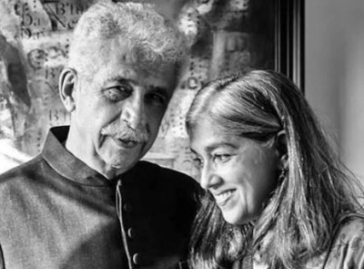 “Darr Lagta Hai..”, Ratna Pathak says as she tries to stop Naseeruddin Shah from voicing his thoughts