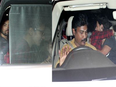 Shruti Haasan spotted giving hug to a mystery guy