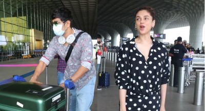 Siddharth and Aditi Rao Hydari were appeared together at the airport rumored to be dating