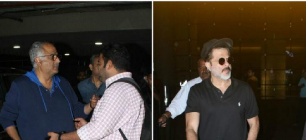 Boney and Anil Kapoor clicked after immersing Sridevi's ashes in Haridwar