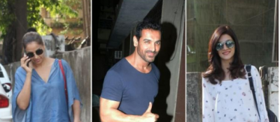 Bollywood stars arrived in casual look in the city