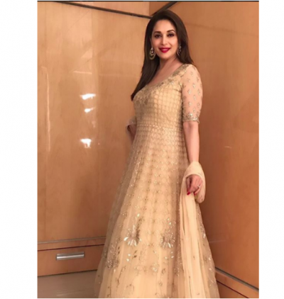 Madhuri Dixit in a elegance and grace in a traditional attire