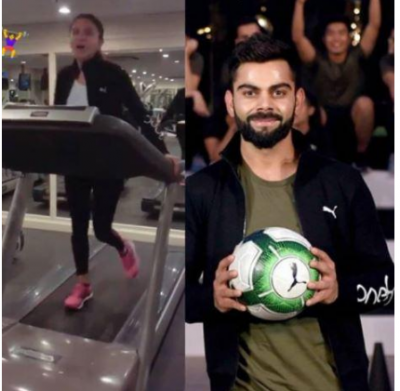 Love goals: Virat Kohli and Anushka Sharma appeared in matching shoes and jacket