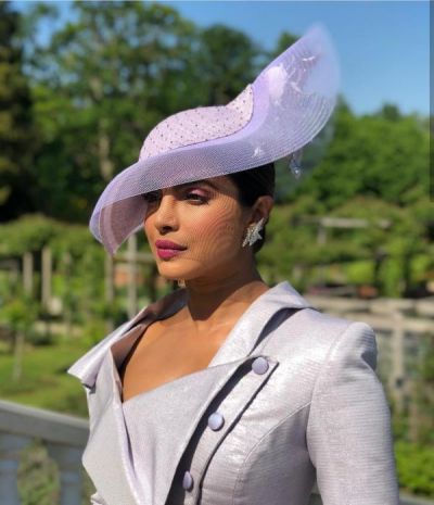 Priyanka Chopra attends the Royal wedding in Royal attire