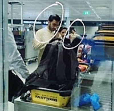 Newlyweds Deepika Padukone and Ranveer Singh spotted at Milan airport as they head to Mumbai