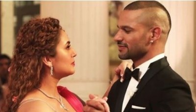 Cricketer Shikhar Dhawan dances with this actress in his debut film