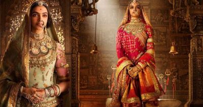 Portraying a character of Rani Padmavati; Deepika again in heavy jewellery and dresses