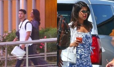 Priyanka Chopra and Nick Jonas spot in Mexico, pics viral