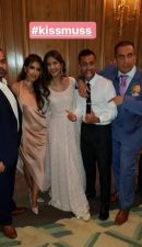 Sonam Kapoor with alleged beau Anand Ahuja attended a wedding in London