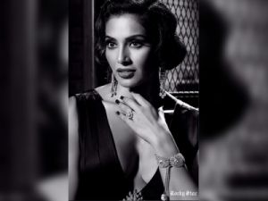 Bipasha Basu redefines the classic charm of monochrome for Rocky Star's label
