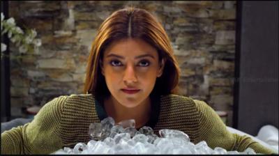 Kajal Shared latest pic from her upcoming movie
