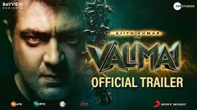 Trailers for Ajith's 'Valimai' released in Hindi, Telugu, and Kannada
