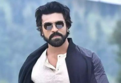 Watch, Ram Charan visited Simhachalam Temple, car mobbed by hundreds of people