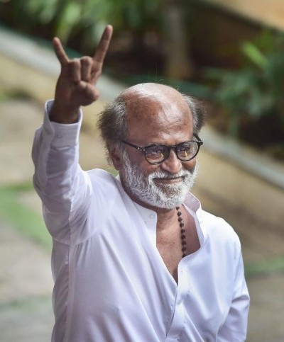 Fans chant ‘Thalaivar’ as Rajinikanth returns home after a health check-up in the US