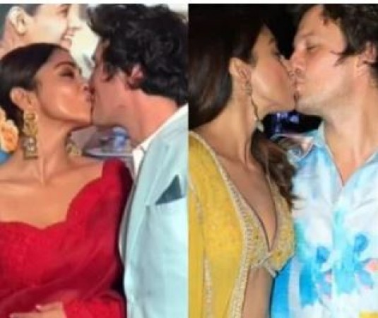“Something so natural”, Shriya Saran on the criticism of Publically kissing  her husband