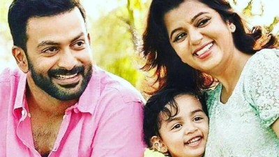 Prithviraj posted a birthday note for his daughter on Instagram
