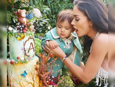 Amy Jackson writes a heartfelt note to celebrate her baby boy's second birthday, see post