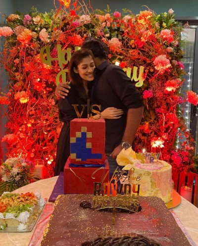 Vignesh Shivan gets a birthday surprise from Nayanthara; See Photos