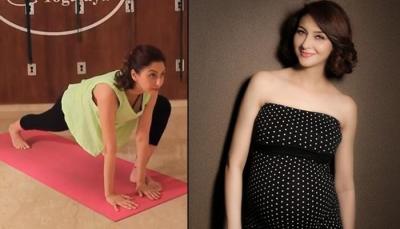 Bhabhiji Ghar par hai fame Saumya Tandon starts  postnatal fitness work out...video inside