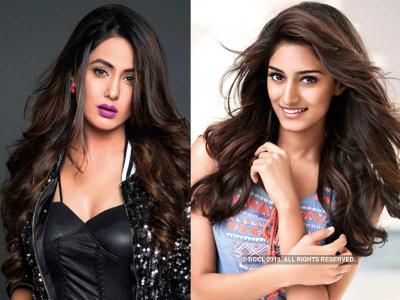 Erica Fernandes or Hina Khan, which one rock in mid-waist belted saree? See Pics Below