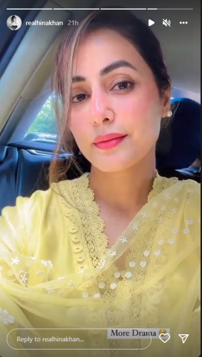 Hina Khan looks glowing in yellow, have a look